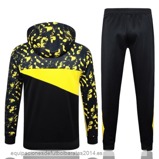 Nuevo Chaqueta Con Capucha Borussia Dortmund 23/24 Negro I Amarillo Baratas